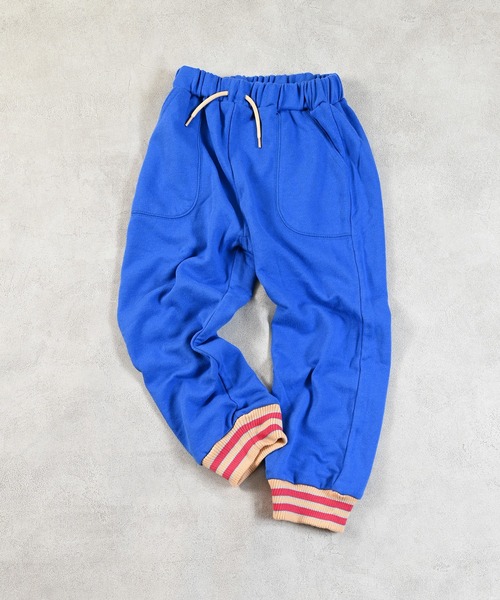 Life Support Products(ライフサポートプロダクツ)の「ラインリブスウェットパンツ(スウェットパンツ・キッズ・杢グレー/ブルー/ライトピンク・80/90/95/100/110/120/130)」の7枚目の写真