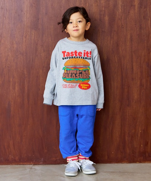 Life Support Products(ライフサポートプロダクツ)の「ラインリブスウェットパンツ(スウェットパンツ・キッズ・杢グレー/ブルー/ライトピンク・80/90/95/100/110/120/130)」の12枚目の写真