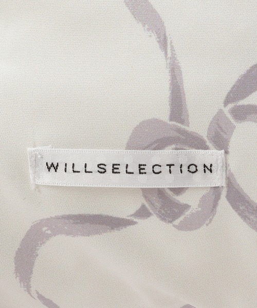 WILLSELECTION（ウィルセレクション）の「リボンプリントトートバッグ（トートバッグ・レディース・ピンク/ブラック/オフホワイト・FREE）」の10枚目の写真