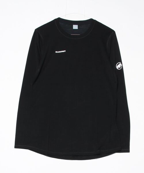 Mammut(マムート)の「ツリーウール ファーストレイヤー ロングスリーブ アジアンフィット / Tree Wool FL Longsleeve AF Women(Tシャツ/カットソー・レディース・ブラック・LARGE/MEDIUM/SMALL)」の3枚目の写真