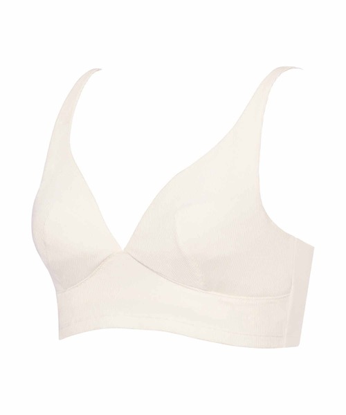 AMOSTYLE BY Triumph（アモスタイルバイトリンプ）の「リブ ブラレット AMST800 N-Top JX（ブラジャー・レディース・ブラック/ホワイト/ブラウン・L/M/S）」の13枚目の写真