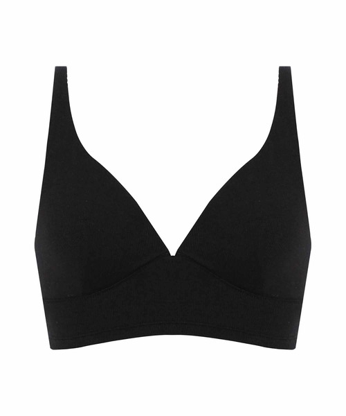 AMOSTYLE BY Triumph（アモスタイルバイトリンプ）の「リブ ブラレット AMST800 N-Top JX（ブラジャー・レディース・ブラック/ホワイト/ブラウン・L/M/S）」の9枚目の写真