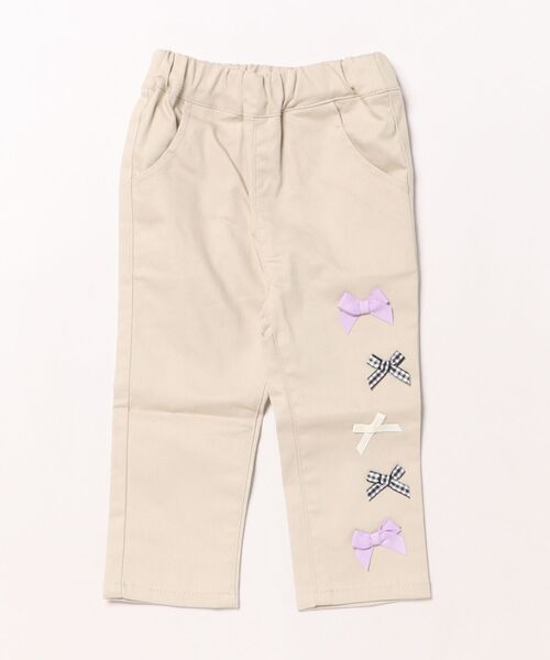 Crescent（クレッセント）の「ツイルパンツ（その他パンツ・キッズ・ベージュ/ブラック・80/90/100/110/120/130）」の2枚目の写真