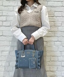 キラキラバッグ⭐️ビジュー付き⭐️ネイビー⭐️3WAY⭐️新品⭐️未使用⭐️タグ付き⭐️豪華⭐️ 7047-01.jpg