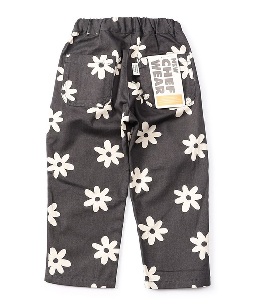 F.O.KIDS（エフオーキッズ）の「F.O.KIDS/エフオーキッズ シェフパンツ 総柄（その他パンツ・キッズ・アイボリー/チェック/イエロー/インディゴブルー/チャコール/キナリ/ブラウン/カーキ・130/160/150/140）」の3枚目の写真