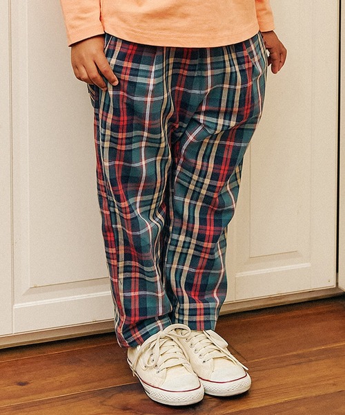 F.O.KIDS（エフオーキッズ）の「F.O.KIDS/エフオーキッズ シェフパンツ 総柄（その他パンツ・キッズ・アイボリー/チェック/イエロー/インディゴブルー/チャコール/キナリ/ブラウン/カーキ・130/160/150/140）」の16枚目の写真