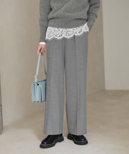 結論シリーズ】ニーハイフレアパンツ ウラキモウ［size SHORT/TALLあり