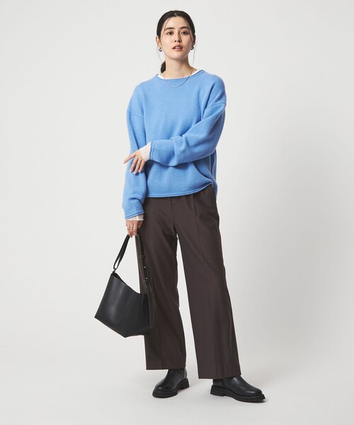 グリーンレーベルリラクシング　ニーハイフレアパンツ セール】［size SHORT/TALLあり］ニーハイフレアパンツ（その他パンツ