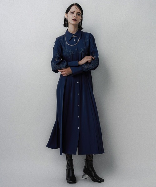 HARE（ハレ）の「カットワークシシュウワンピース(HARE)（ワンピース