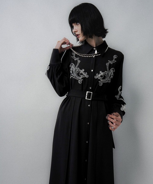 HARE ヴィンテージ刺繍ワンピース HARE（ハレ）の「カットワークシシュウワンピース(HARE)（ワンピース