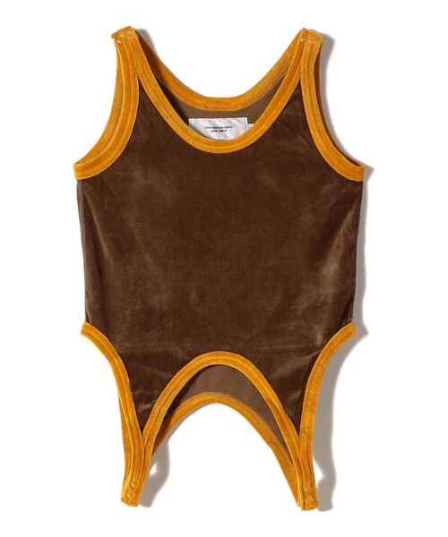 JANE SMITH:〈洗濯機可能〉C/velour U&D タンクトップ（キャミソール