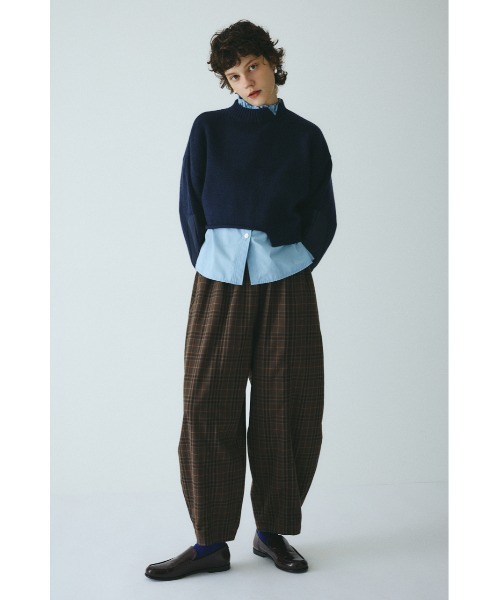 HeRIN.CYE(ヘリンドットサイ)の「Asymmetrry hem knit tops アシンメトリーヘムニットトップス(ニット/セーター・レディース・レッド/オフホワイト/グレー/ネイビー・FREE)」の21枚目の写真
