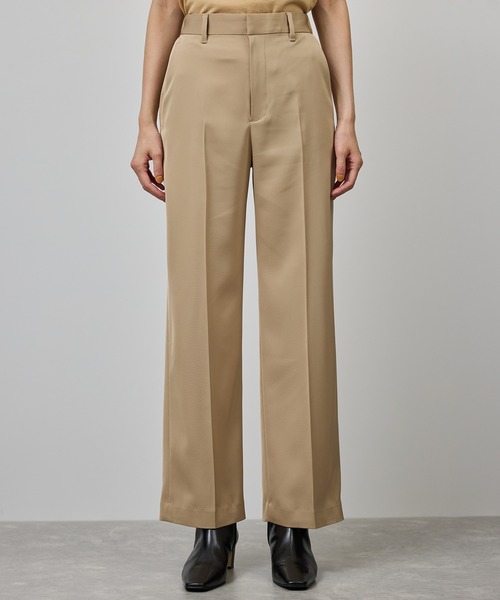 ROPE'(ロペ)の「センタープレスパンツ(トリアセテートツイル/デニムライク)(その他パンツ・レディース・ベージュ/レッド/ブルー・38/36)」の12枚目の写真