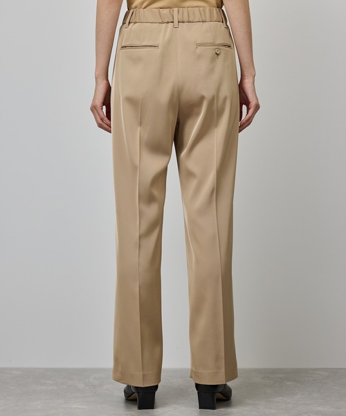 ROPE'(ロペ)の「センタープレスパンツ(トリアセテートツイル/デニムライク)(その他パンツ・レディース・ベージュ/レッド/ブルー・38/36)」の14枚目の写真