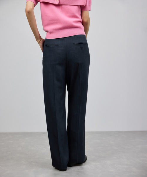 ROPE'(ロペ)の「センタープレスパンツ(トリアセテートツイル/デニムライク)(その他パンツ・レディース・ベージュ/レッド/ブルー・38/36)」の21枚目の写真