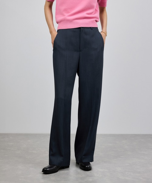 ROPE'(ロペ)の「センタープレスパンツ(トリアセテートツイル/デニムライク)(その他パンツ・レディース・ベージュ/レッド/ブルー・38/36)」の22枚目の写真