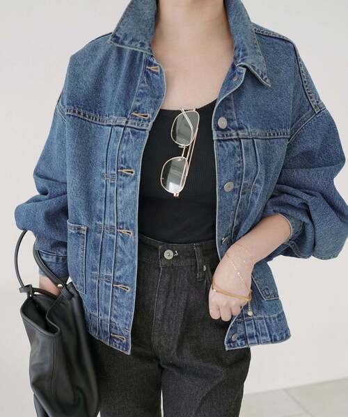 SLOBE別注 BALLOON SLEEVE TRACKER デニムジャケット SLOBE IENA｜《追加予約》Levi's/リーバイス SLOBE別注 BALLOON