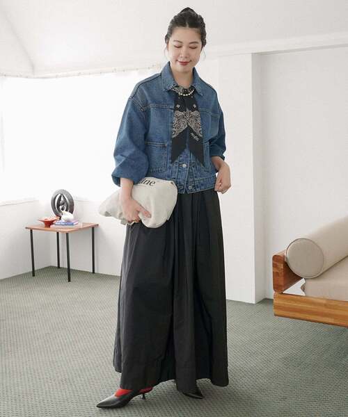 SLOBE別注 BALLOON SLEEVE TRACKER デニムジャケット SLOBE IENA｜《追加予約》Levi's/リーバイス SLOBE別注 BALLOON