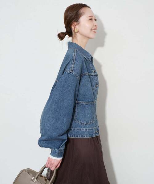 Levi’sリーバイスSLOBE別注BALLOON SLEEVE TRACKER Levi's/リーバイス SLOBE別注 BALLOON SLEEVE TRACKER デニム