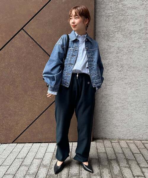 Levi's（リーバイス）の「Levi’s/リーバイス SLOBE別注 BALLOON SLEEVE TRACKER デニムジャケット（デニムジャケット・レディース・ブルー・SMALL/XX-SMALL）」の9枚目の写真