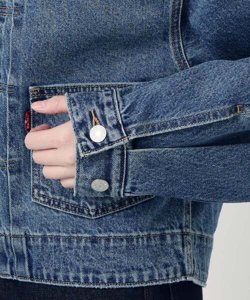 Levi's/リーバイス SLOBE別注 BALLOON SLEEVE TRACKER デニム