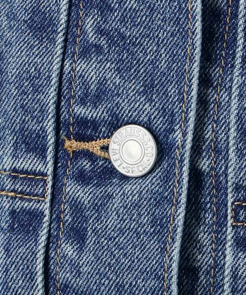 Levi's（リーバイス）の「Levi’s/リーバイス SLOBE別注 BALLOON SLEEVE TRACKER デニムジャケット（デニムジャケット・レディース・ブルー・SMALL/XX-SMALL）」の6枚目の写真