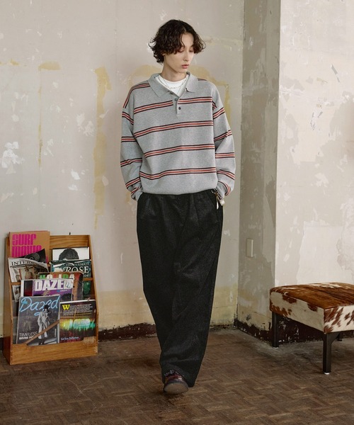 Bleme(ブレム)の「ダブルタック ヘビーコーデュロイ グルカパンツ(その他パンツ・メンズ・ブラック/ブラウン/カーキ・M/S/XL/L)」の19枚目の写真
