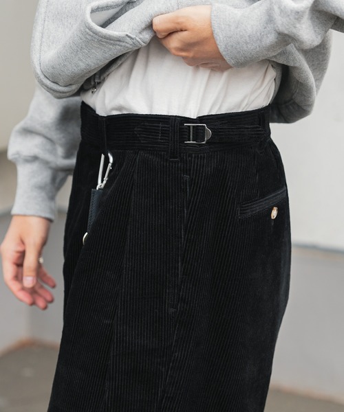 Bleme(ブレム)の「ダブルタック ヘビーコーデュロイ グルカパンツ(その他パンツ・メンズ・ブラック/ブラウン/カーキ・M/S/XL/L)」の4枚目の写真
