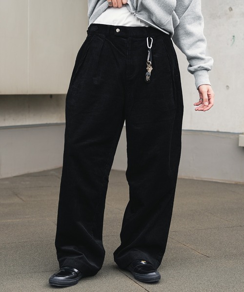 Bleme(ブレム)の「ダブルタック ヘビーコーデュロイ グルカパンツ(その他パンツ・メンズ・ブラック/ブラウン/カーキ・M/S/XL/L)」の5枚目の写真