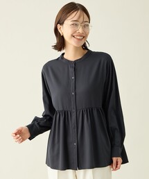 エニィファンクションペプラムブラウス