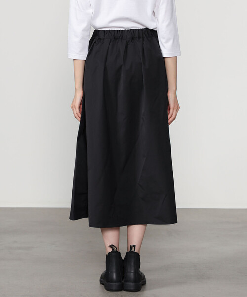 LE GLAZIK（ルグラジック）の「LE GLAZIK | メモリーツイル タックスカート WOMEN（スカート・レディース・ブラック・36）」の9枚目の写真