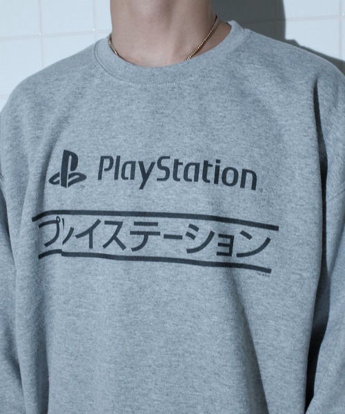 THRIFTY LOOK(スリフティールック)の「THRIFTY LOOK スリフティルック / THRIFTY"PLAY STATION"SWEAT ソニー プレステ(スウェット・メンズ・グレー・LARGE/X-LARGE)」の4枚目の写真