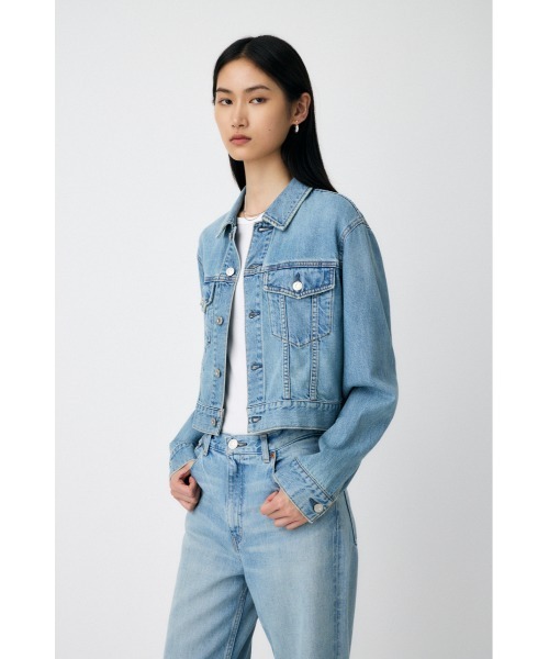 moussy CROPPED CUT OFF DENIM ジャケット Cropped-Cut-Off-Denim-Jacket-by-Moussy_2 - Savvy Tokyo