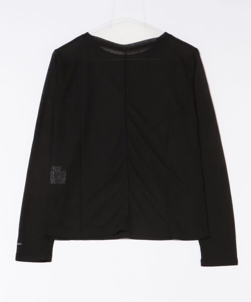 archives(アルシーヴ)の「シアーリブカットTOPS(Tシャツ/カットソー・レディース・アイボリー/ブラック/グレー・MEDIUM)」の22枚目の写真