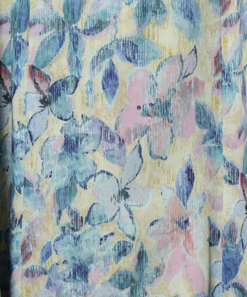 mysty woman（ミスティウーマン）の「アンティークフラワースカート　582115（スカート・レディース・ブラック/イエロー/ホワイト系その他・FREE）」の18枚目の写真