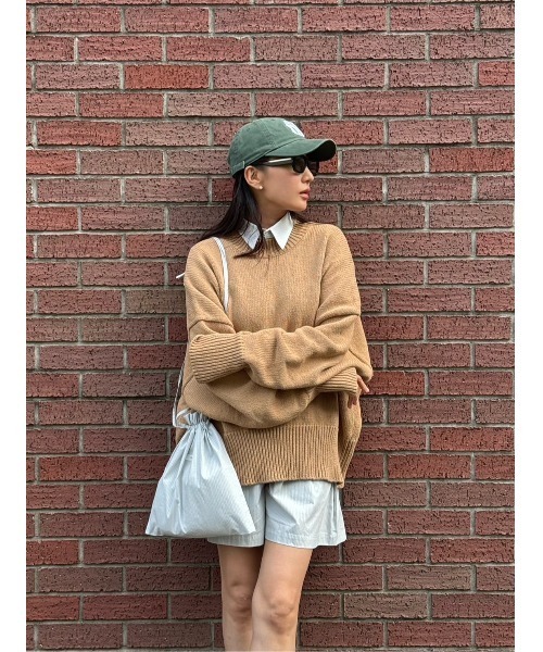 CASA FLINE(カーサフライン)の「3ピースセットアップ(Tシャツ/カットソー・レディース・ストライプ・FREE)」の12枚目の写真