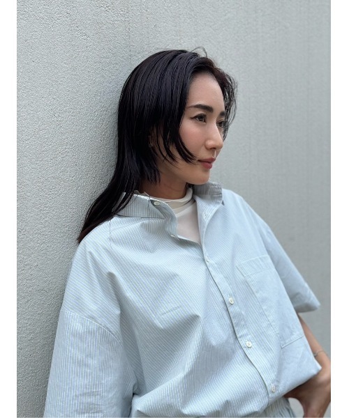 CASA FLINE(カーサフライン)の「3ピースセットアップ(Tシャツ/カットソー・レディース・ストライプ・FREE)」の7枚目の写真