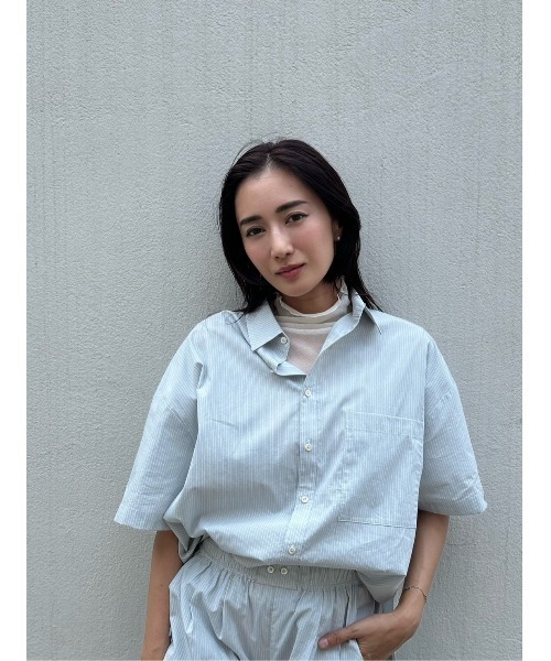 CASA FLINE(カーサフライン)の「3ピースセットアップ(Tシャツ/カットソー・レディース・ストライプ・FREE)」の8枚目の写真