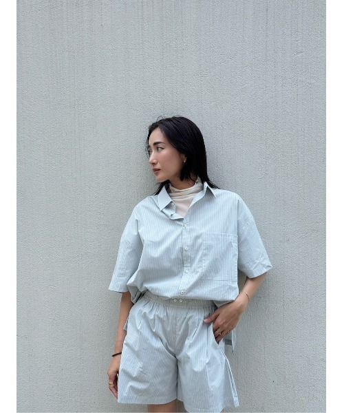 CASA FLINE(カーサフライン)の「3ピースセットアップ(Tシャツ/カットソー・レディース・ストライプ・FREE)」の9枚目の写真