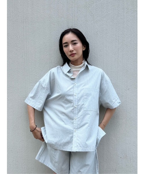 CASA FLINE(カーサフライン)の「3ピースセットアップ(Tシャツ/カットソー・レディース・ストライプ・FREE)」の10枚目の写真