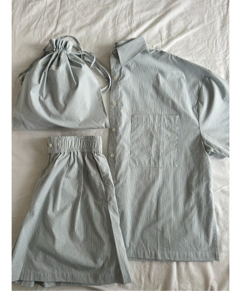 CASA FLINE(カーサフライン)の「3ピースセットアップ(Tシャツ/カットソー・レディース・ストライプ・FREE)」の19枚目の写真