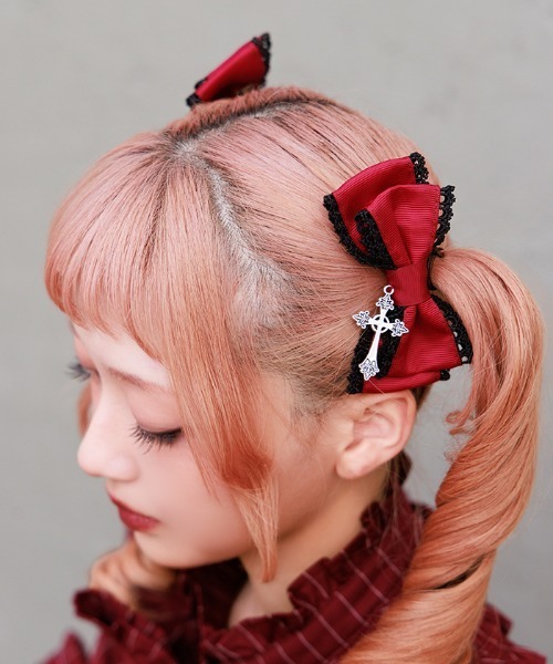 Chalmiere（シャルミエール）の「クロスリボンクリップセット