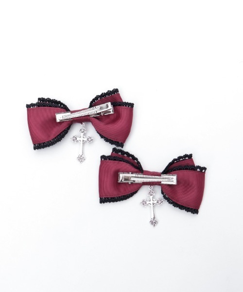 Chalmiere（シャルミエール）の「クロスリボンクリップセット