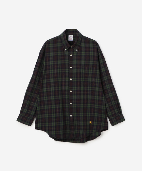 セール】Brooks Brothers |〈別注〉コットンフランネル ポロカラー