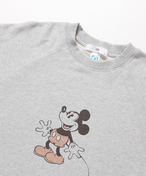 Disney(ディズニー)の「【DISCUS ATHLETIC/ディスカス アスレチックXDISNEY/ディズニー】レトロミッキープリントコラボ裏毛スウェット(スウェット・レディース・グレー系その他2/グレー系その他3/グレー系その他4/ホワイト系その他3/ホワイト系その他2/ホワイト系その他4/ホワイト/杢グレー・MEDIUM/LARGE)」の22枚目の写真