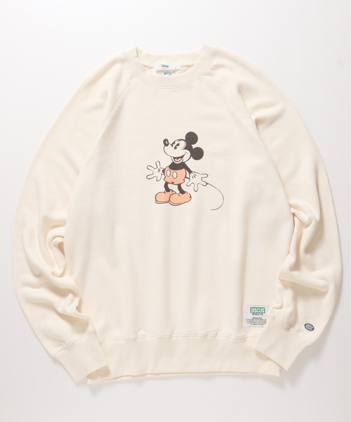 Disney(ディズニー)の「【DISCUS ATHLETIC/ディスカス アスレチックXDISNEY/ディズニー】レトロミッキープリントコラボ裏毛スウェット(スウェット・レディース・グレー系その他2/グレー系その他3/グレー系その他4/ホワイト系その他3/ホワイト系その他2/ホワイト系その他4/ホワイト/杢グレー・MEDIUM/LARGE)」の9枚目の写真