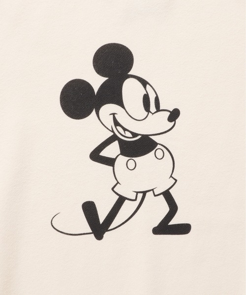 Disney(ディズニー)の「【DISCUS ATHLETIC/ディスカス アスレチックXDISNEY/ディズニー】レトロミッキープリントコラボ裏毛スウェット(スウェット・レディース・グレー系その他2/グレー系その他3/グレー系その他4/ホワイト系その他3/ホワイト系その他2/ホワイト系その他4/ホワイト/杢グレー・MEDIUM/LARGE)」の14枚目の写真