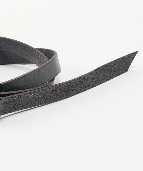 wjk(ダヴルジェイケイ)の「mko13196- W-ring long belt ベルト(8986 bl44h)(ベルト・メンズ・ブラック/グレー・FREE)」の16枚目の写真