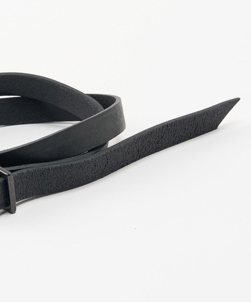 wjk(ダヴルジェイケイ)の「mko13196- W-ring long belt ベルト(8986 bl44h)(ベルト・メンズ・ブラック/グレー・FREE)」の18枚目の写真
