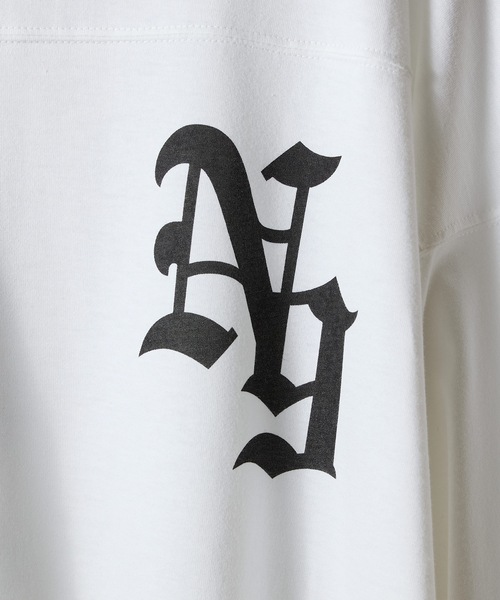 NNページ PREMIUM COTTON NUMBERING LOGO FOOTBALL L/S T-SHIRT